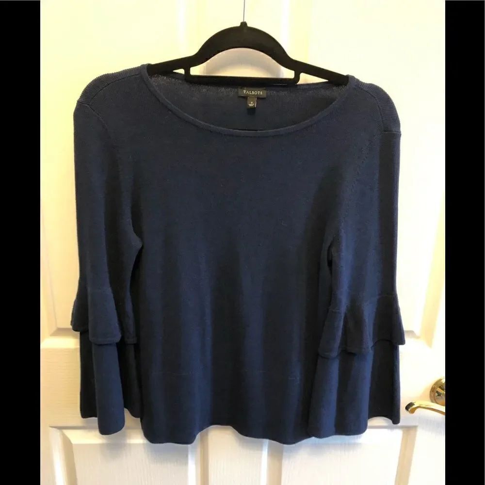 Talbots Bell Sleeve Sweater 